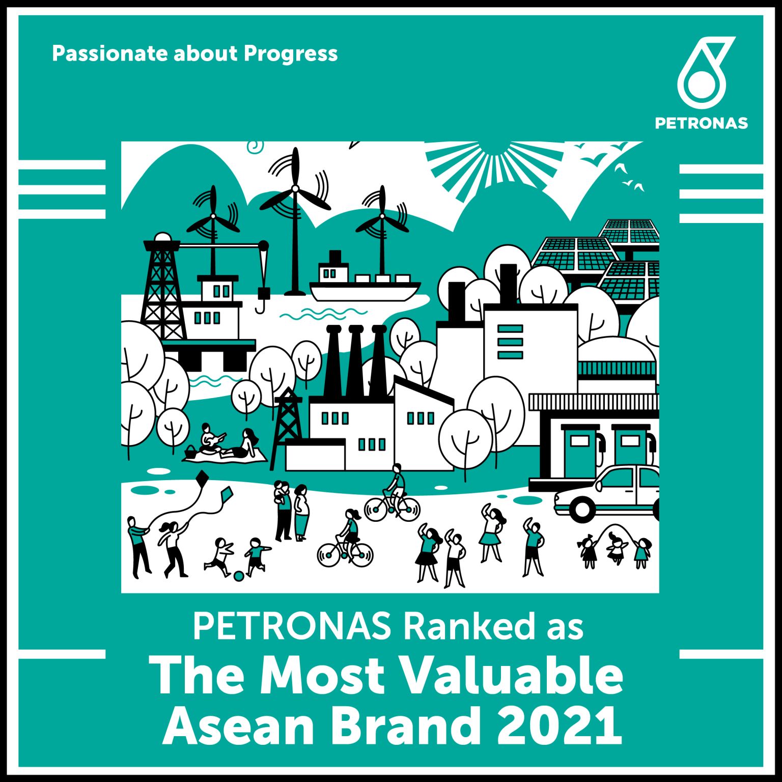 Firma PETRONAS najcenniejszą marką ASEAN w 2021 roku